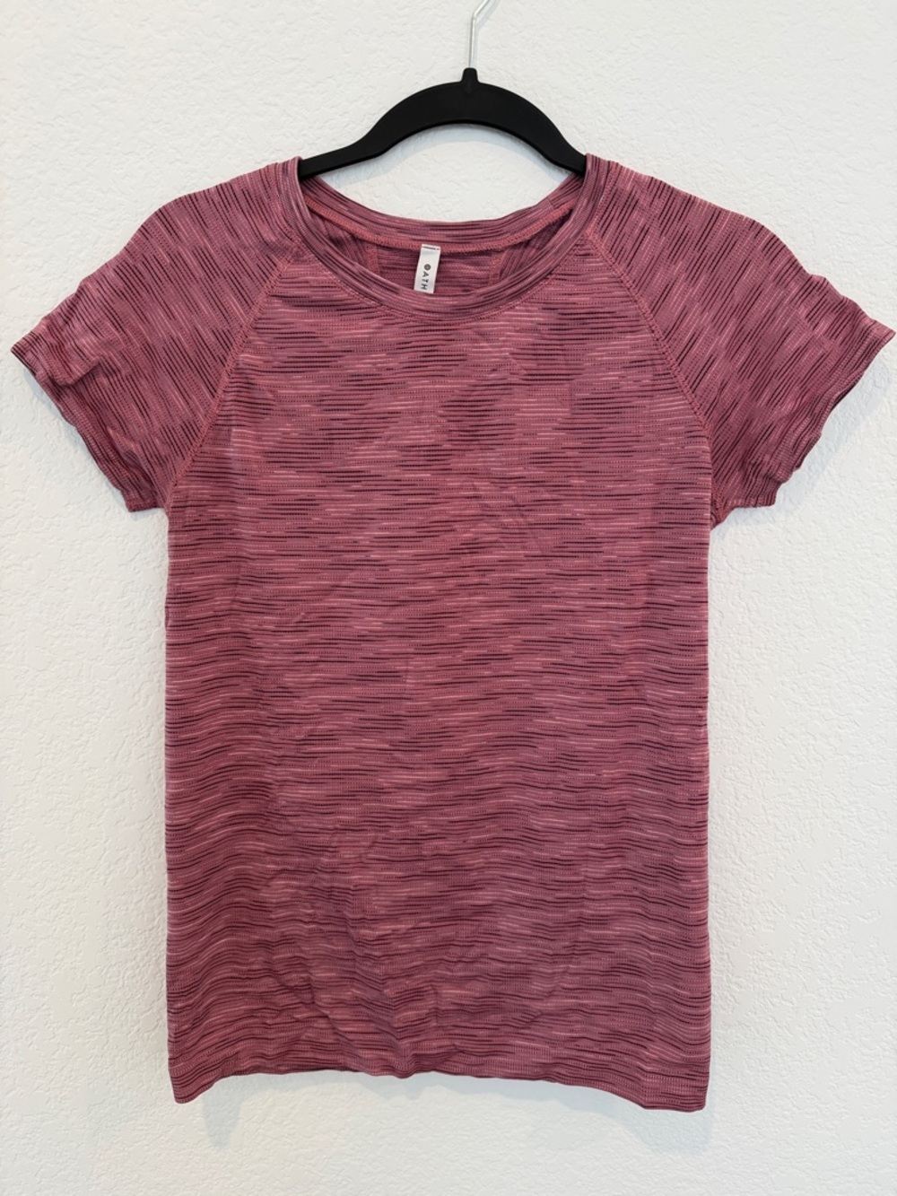 Athleta Rose Heather Short-Sleeve Scoop Neck Tee